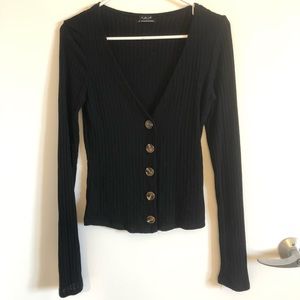 Urban Outfitters trendy thin cardigan
